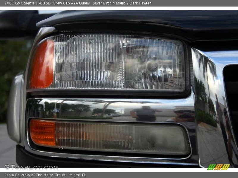 Silver Birch Metallic / Dark Pewter 2005 GMC Sierra 3500 SLT Crew Cab 4x4 Dually