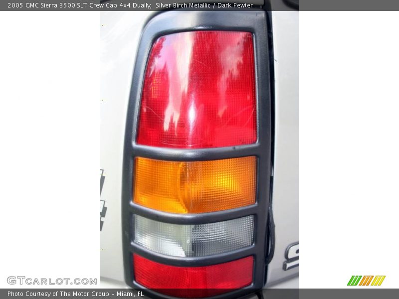 Silver Birch Metallic / Dark Pewter 2005 GMC Sierra 3500 SLT Crew Cab 4x4 Dually