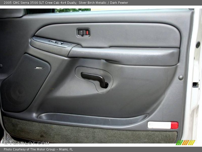 Silver Birch Metallic / Dark Pewter 2005 GMC Sierra 3500 SLT Crew Cab 4x4 Dually