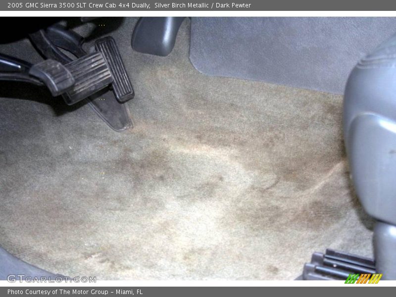 Silver Birch Metallic / Dark Pewter 2005 GMC Sierra 3500 SLT Crew Cab 4x4 Dually