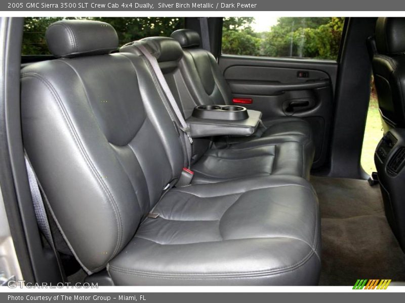 Silver Birch Metallic / Dark Pewter 2005 GMC Sierra 3500 SLT Crew Cab 4x4 Dually