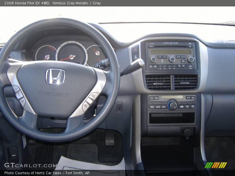 Nimbus Gray Metallic / Gray 2008 Honda Pilot EX 4WD