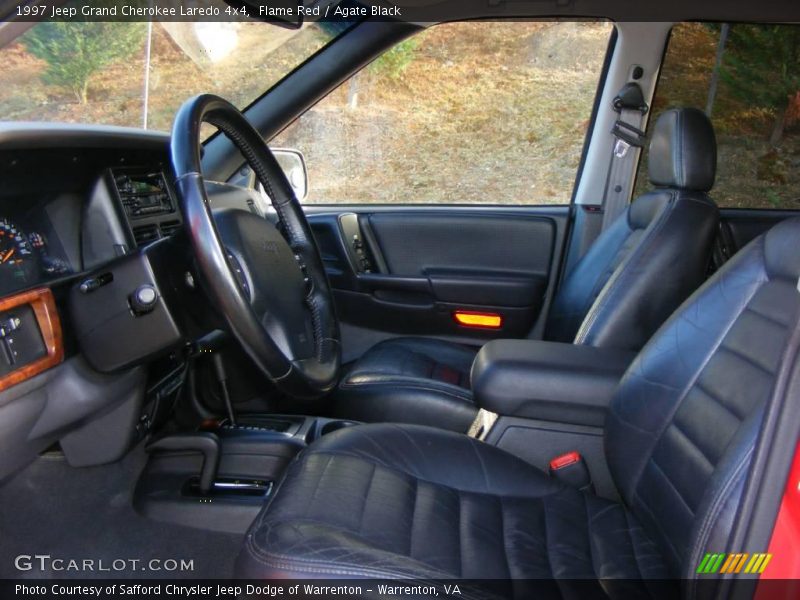 Flame Red / Agate Black 1997 Jeep Grand Cherokee Laredo 4x4