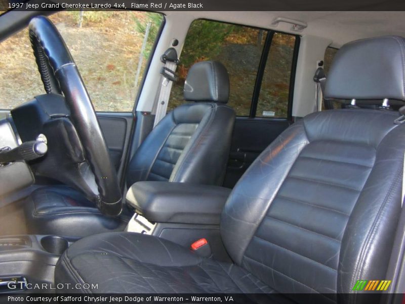 Flame Red / Agate Black 1997 Jeep Grand Cherokee Laredo 4x4