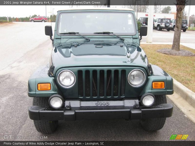 Forest Green / Camel/Dark Green 2001 Jeep Wrangler Sahara 4x4