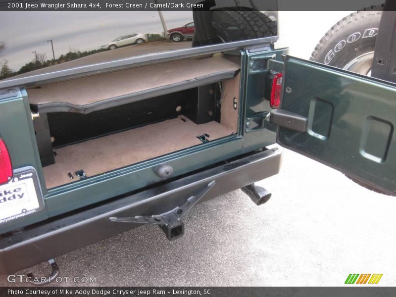 Forest Green / Camel/Dark Green 2001 Jeep Wrangler Sahara 4x4
