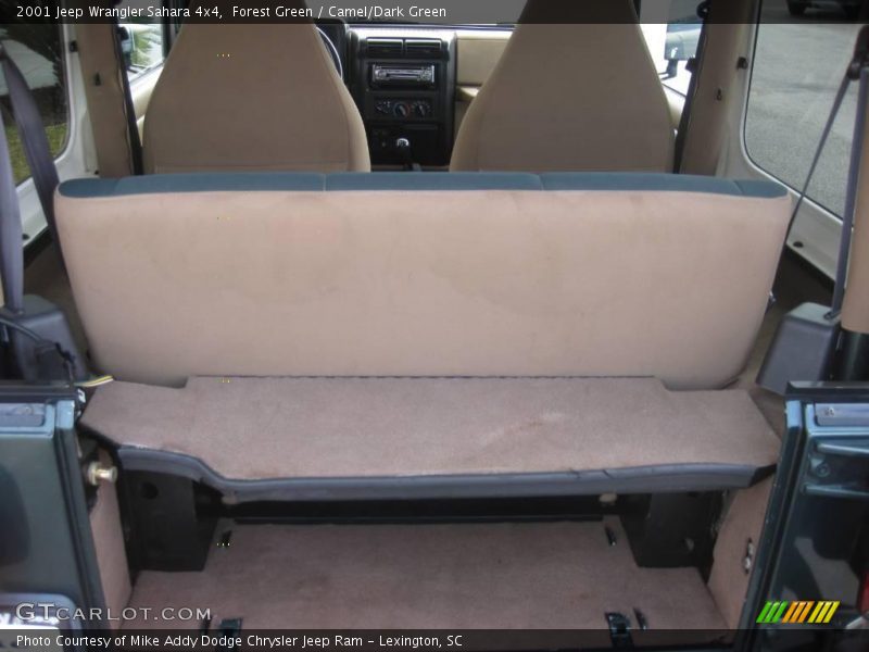 Forest Green / Camel/Dark Green 2001 Jeep Wrangler Sahara 4x4