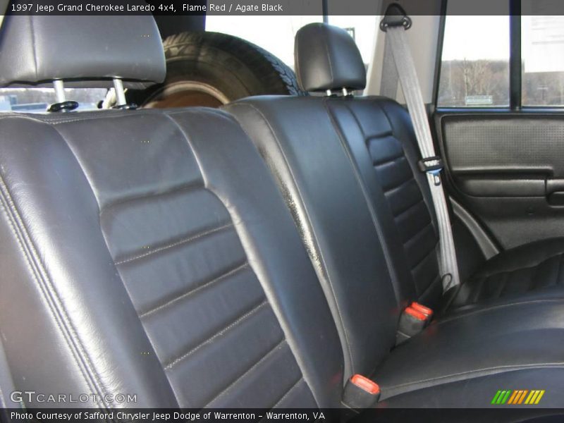Flame Red / Agate Black 1997 Jeep Grand Cherokee Laredo 4x4