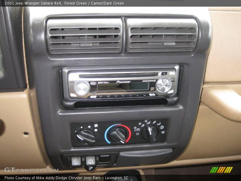 Forest Green / Camel/Dark Green 2001 Jeep Wrangler Sahara 4x4