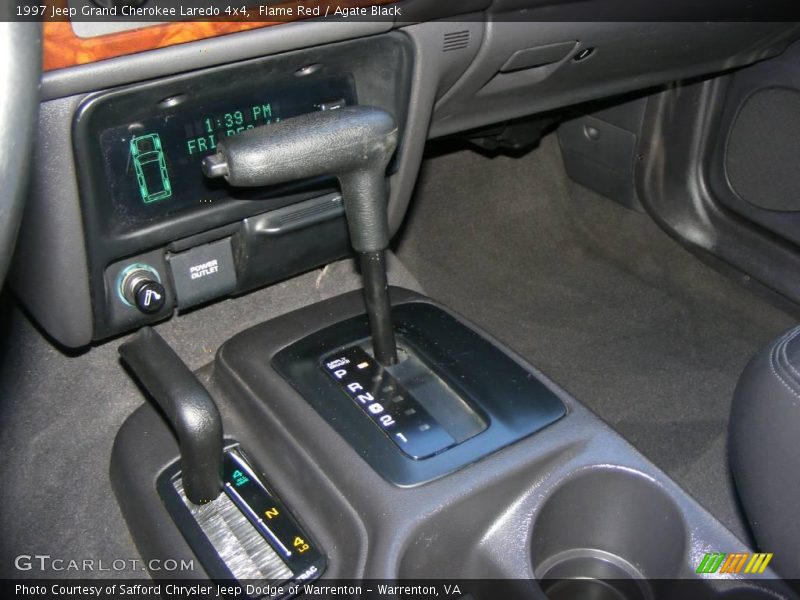 Flame Red / Agate Black 1997 Jeep Grand Cherokee Laredo 4x4