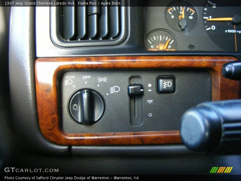 Flame Red / Agate Black 1997 Jeep Grand Cherokee Laredo 4x4