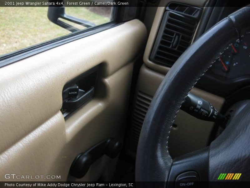 Forest Green / Camel/Dark Green 2001 Jeep Wrangler Sahara 4x4