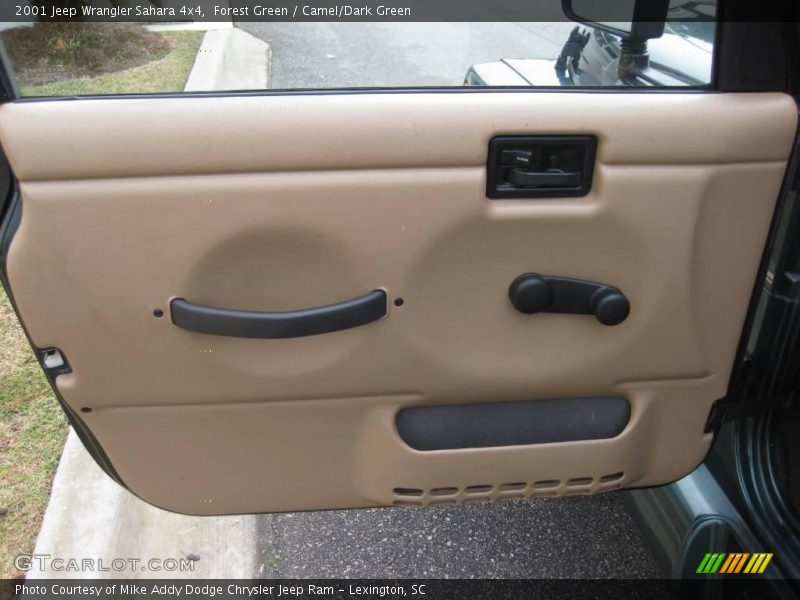 Forest Green / Camel/Dark Green 2001 Jeep Wrangler Sahara 4x4