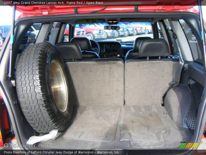 Flame Red / Agate Black 1997 Jeep Grand Cherokee Laredo 4x4