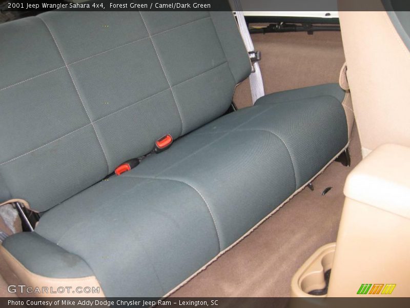 Forest Green / Camel/Dark Green 2001 Jeep Wrangler Sahara 4x4