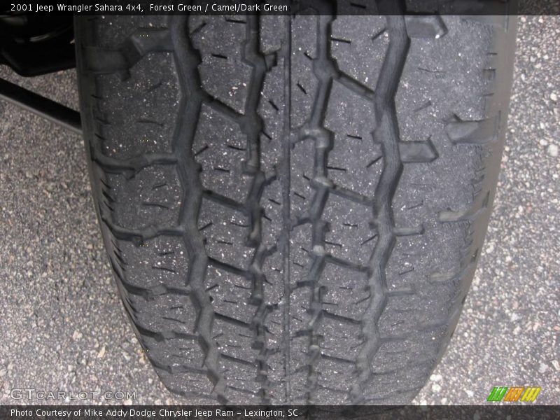 Forest Green / Camel/Dark Green 2001 Jeep Wrangler Sahara 4x4