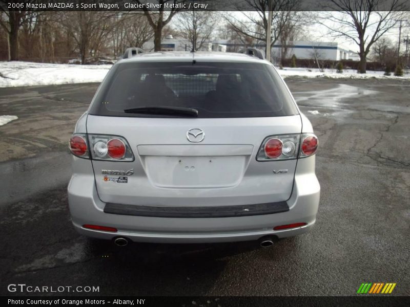 Glacier Silver Metallic / Gray 2006 Mazda MAZDA6 s Sport Wagon