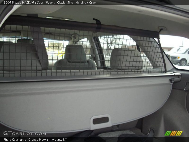 Glacier Silver Metallic / Gray 2006 Mazda MAZDA6 s Sport Wagon