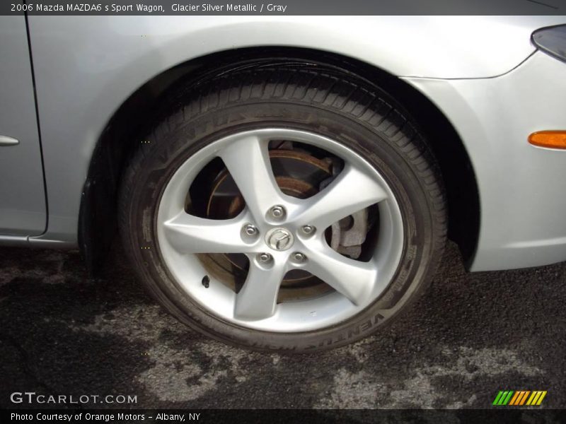 Glacier Silver Metallic / Gray 2006 Mazda MAZDA6 s Sport Wagon