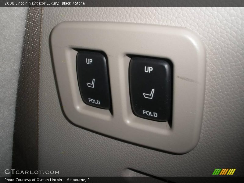 Black / Stone 2008 Lincoln Navigator Luxury