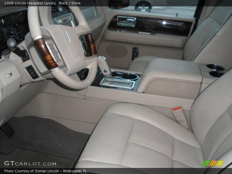 Black / Stone 2008 Lincoln Navigator Luxury