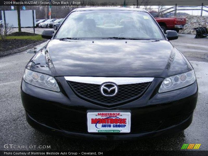 Onyx Black / Beige 2004 Mazda MAZDA6 i Sedan