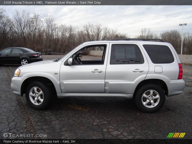 Platinum Silver Metallic / Dark Flint Gray 2006 Mazda Tribute s 4WD