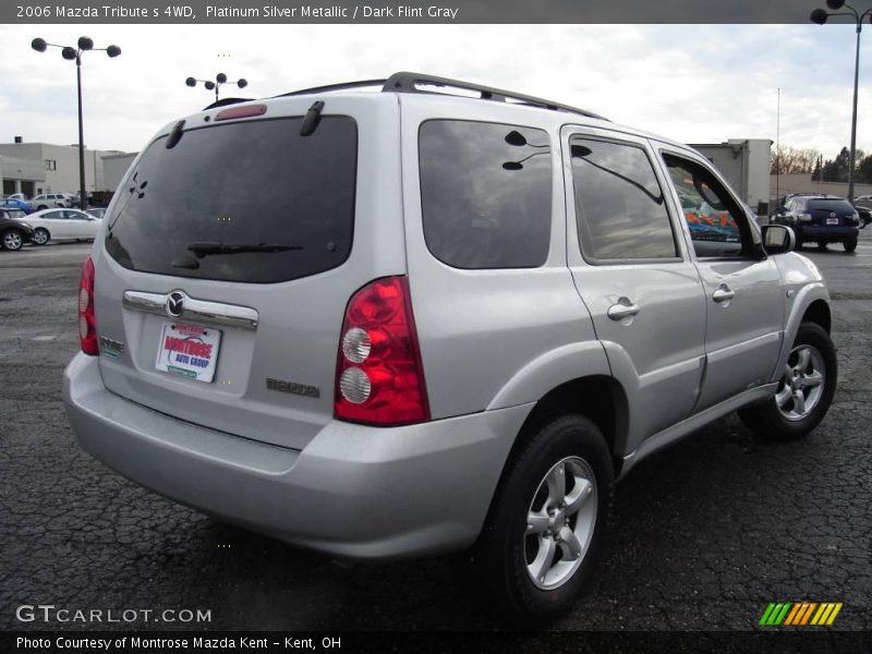 Platinum Silver Metallic / Dark Flint Gray 2006 Mazda Tribute s 4WD