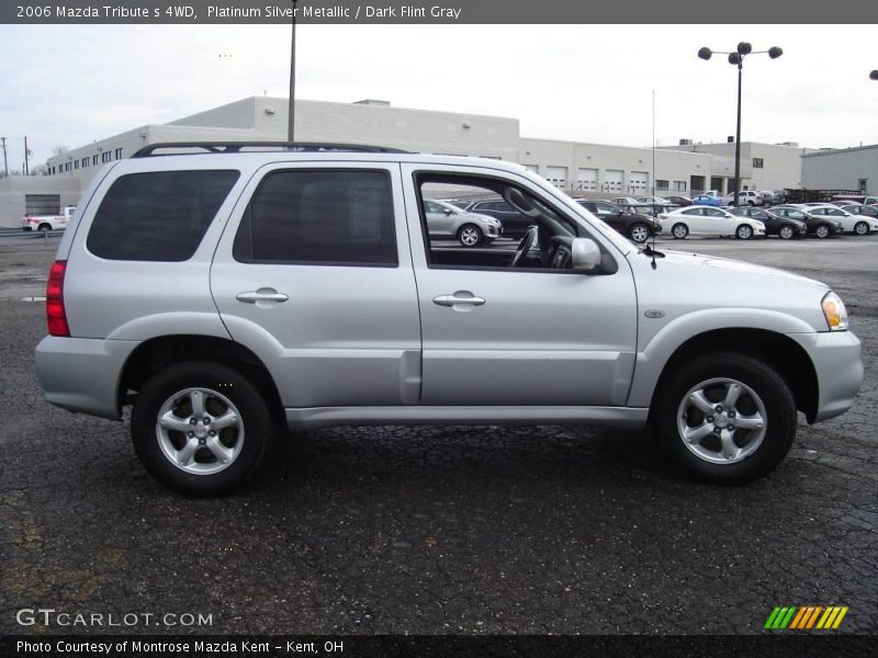 Platinum Silver Metallic / Dark Flint Gray 2006 Mazda Tribute s 4WD