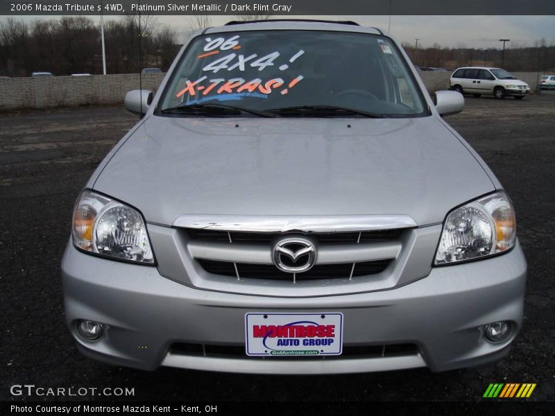 Platinum Silver Metallic / Dark Flint Gray 2006 Mazda Tribute s 4WD