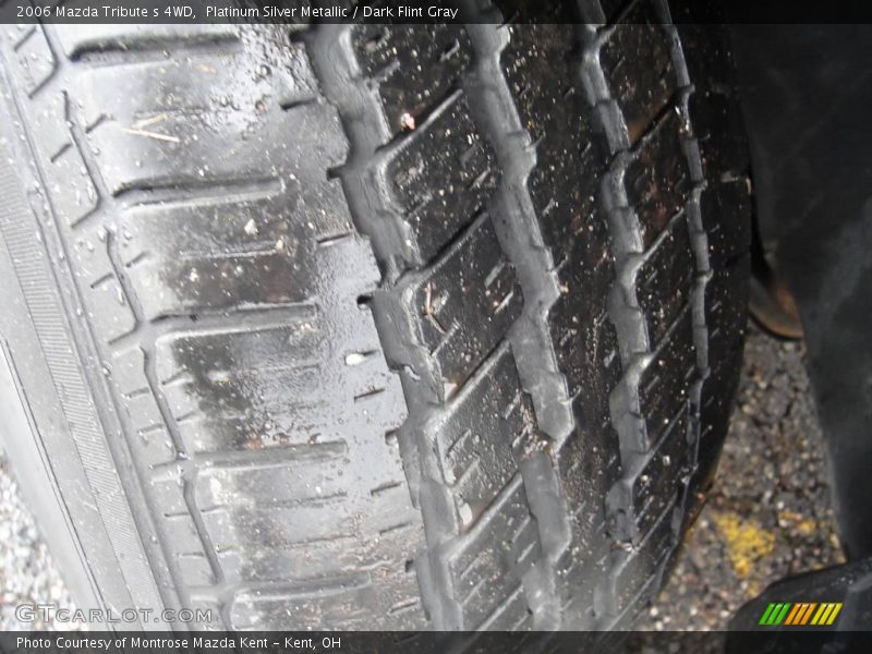 Platinum Silver Metallic / Dark Flint Gray 2006 Mazda Tribute s 4WD