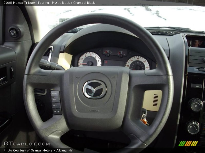 Mystic Black / Charcoal Black 2008 Mazda Tribute i Touring
