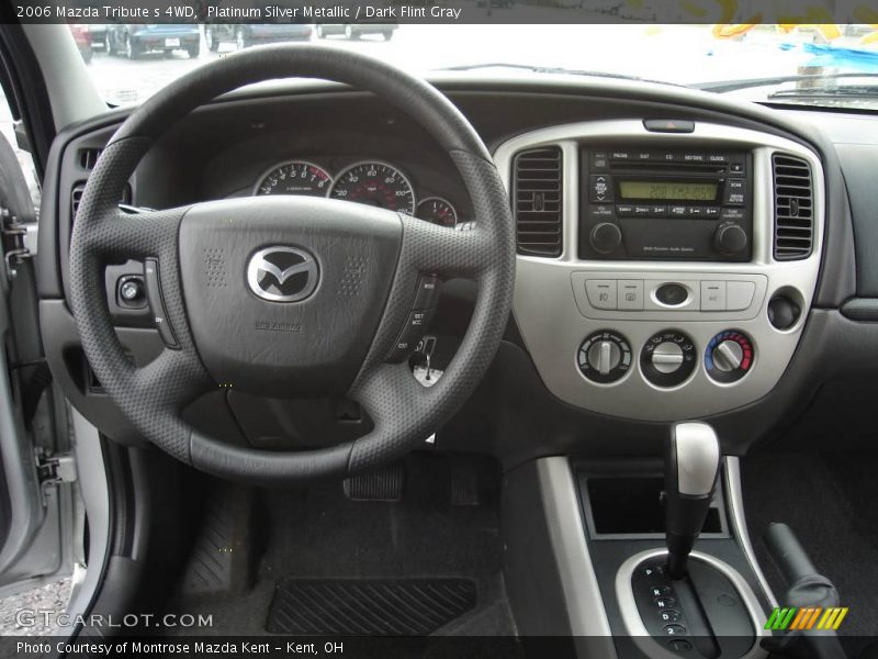Platinum Silver Metallic / Dark Flint Gray 2006 Mazda Tribute s 4WD