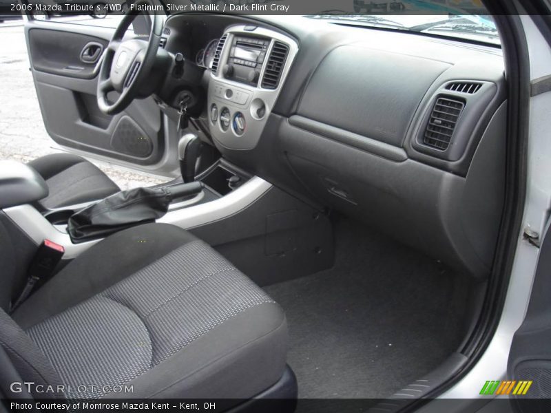Platinum Silver Metallic / Dark Flint Gray 2006 Mazda Tribute s 4WD