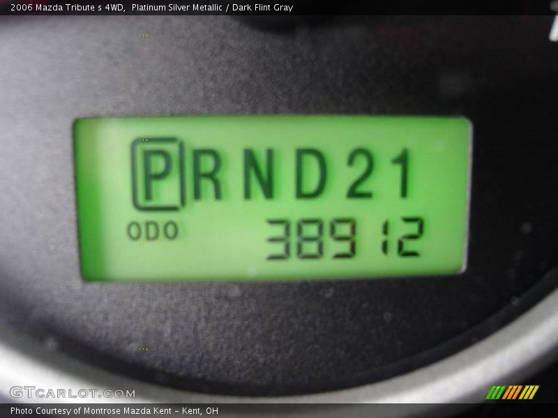 Platinum Silver Metallic / Dark Flint Gray 2006 Mazda Tribute s 4WD