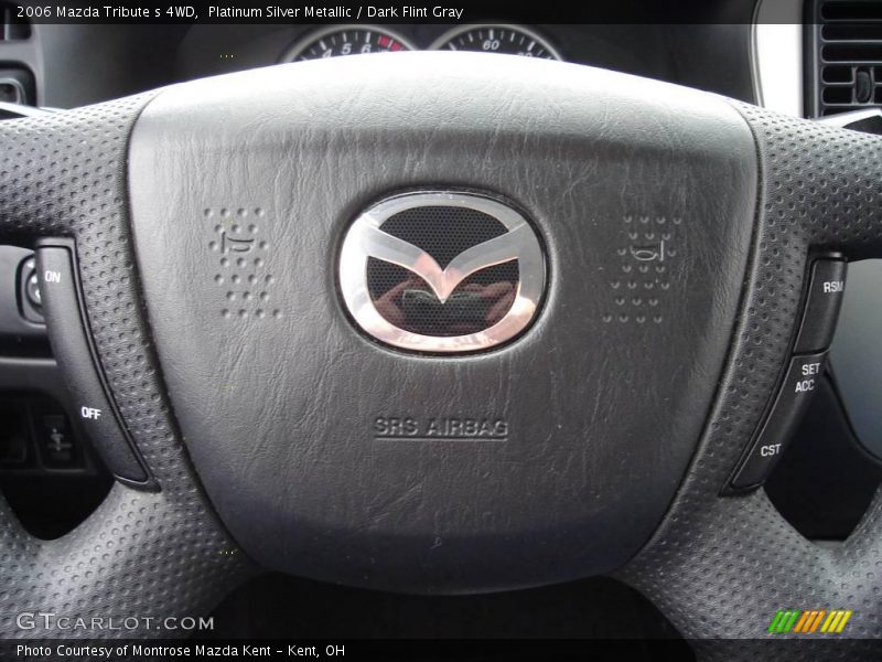 Platinum Silver Metallic / Dark Flint Gray 2006 Mazda Tribute s 4WD