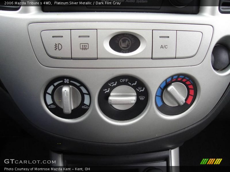 Platinum Silver Metallic / Dark Flint Gray 2006 Mazda Tribute s 4WD