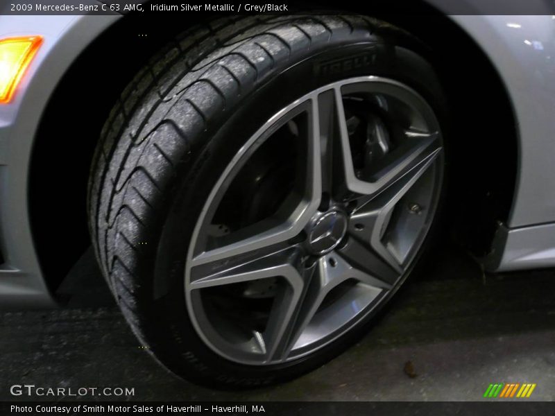 Iridium Silver Metallic / Grey/Black 2009 Mercedes-Benz C 63 AMG