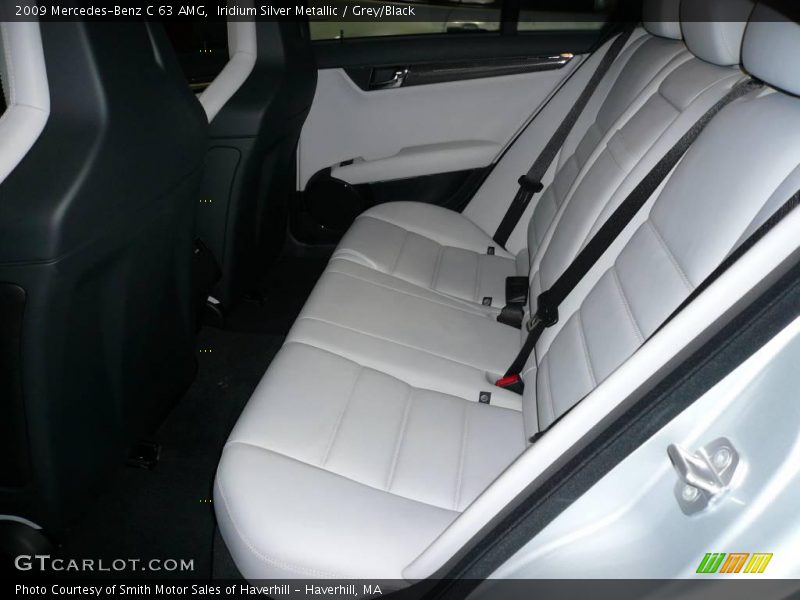 Iridium Silver Metallic / Grey/Black 2009 Mercedes-Benz C 63 AMG