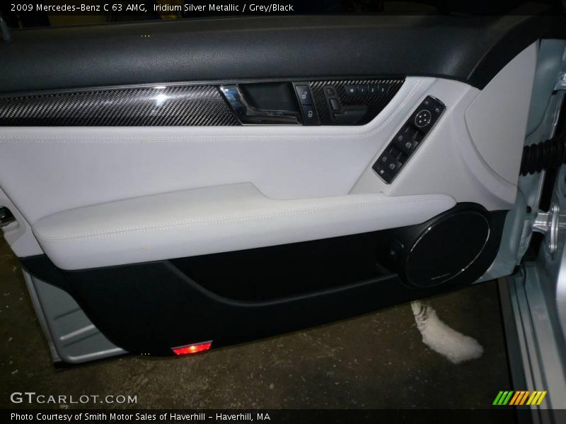 Iridium Silver Metallic / Grey/Black 2009 Mercedes-Benz C 63 AMG
