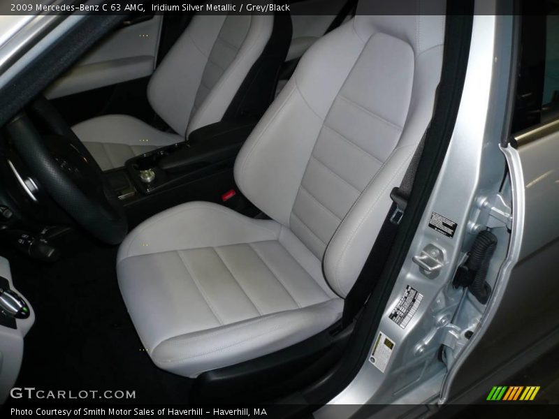 Iridium Silver Metallic / Grey/Black 2009 Mercedes-Benz C 63 AMG