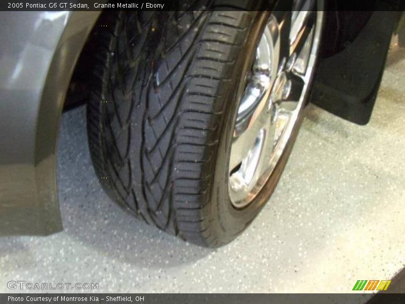 Granite Metallic / Ebony 2005 Pontiac G6 GT Sedan
