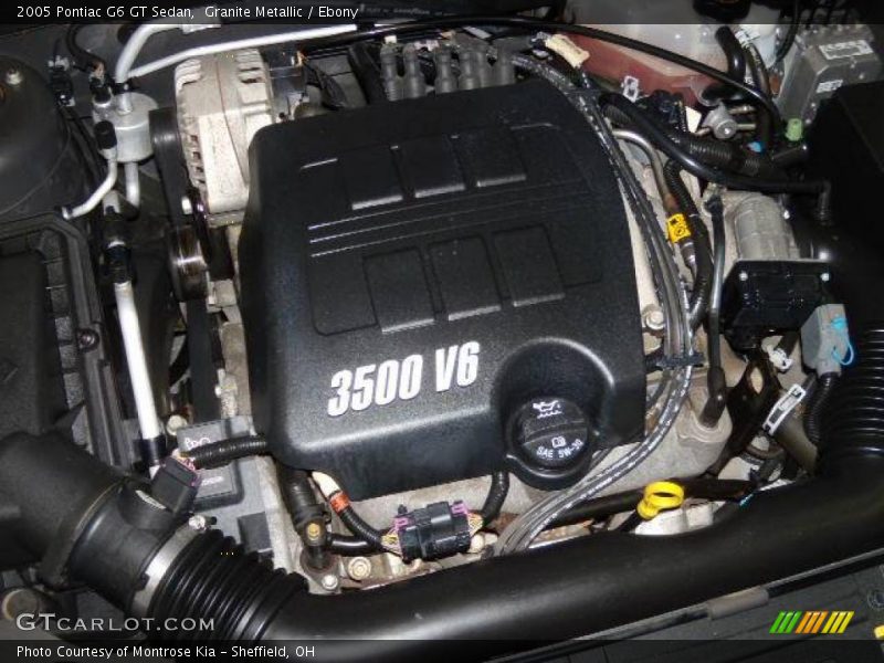 Granite Metallic / Ebony 2005 Pontiac G6 GT Sedan