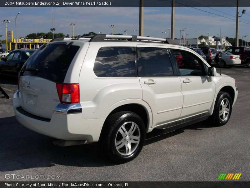 Dover White Pearl / Saddle 2004 Mitsubishi Endeavor XLS