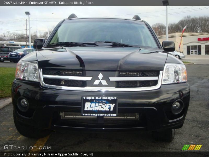 Kalapana Black / Black 2007 Mitsubishi Endeavor SE AWD