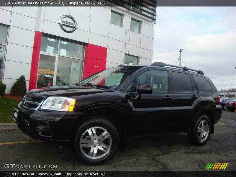 Kalapana Black / Black 2007 Mitsubishi Endeavor SE AWD