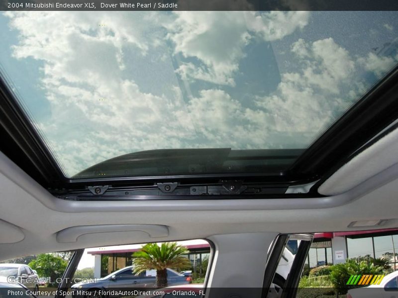 Dover White Pearl / Saddle 2004 Mitsubishi Endeavor XLS