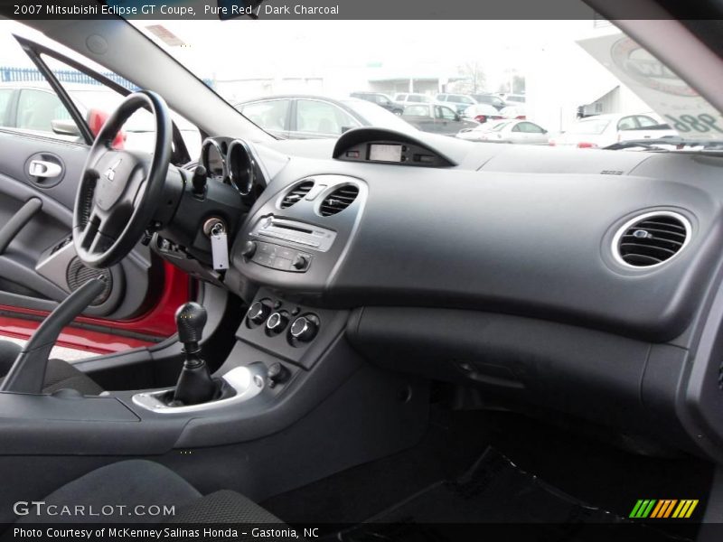 Pure Red / Dark Charcoal 2007 Mitsubishi Eclipse GT Coupe