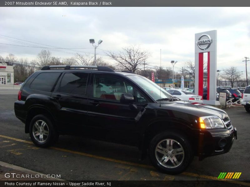 Kalapana Black / Black 2007 Mitsubishi Endeavor SE AWD