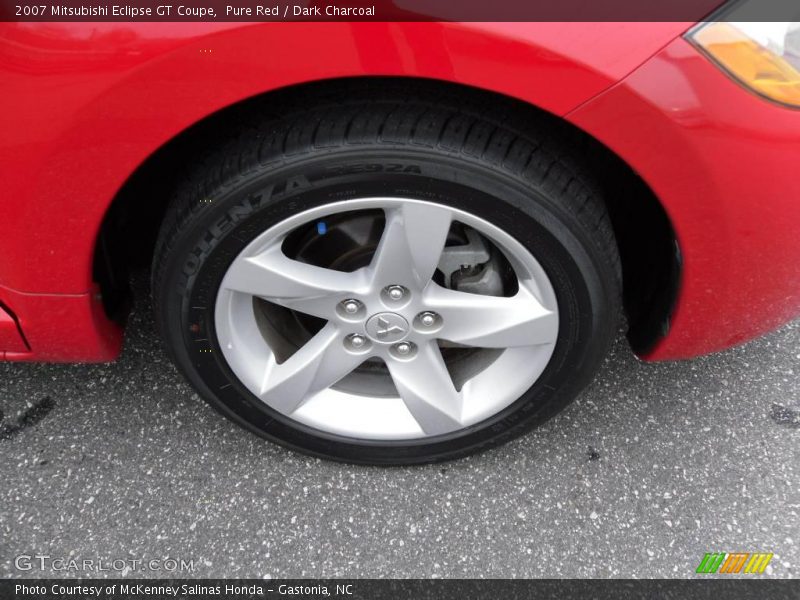 Pure Red / Dark Charcoal 2007 Mitsubishi Eclipse GT Coupe